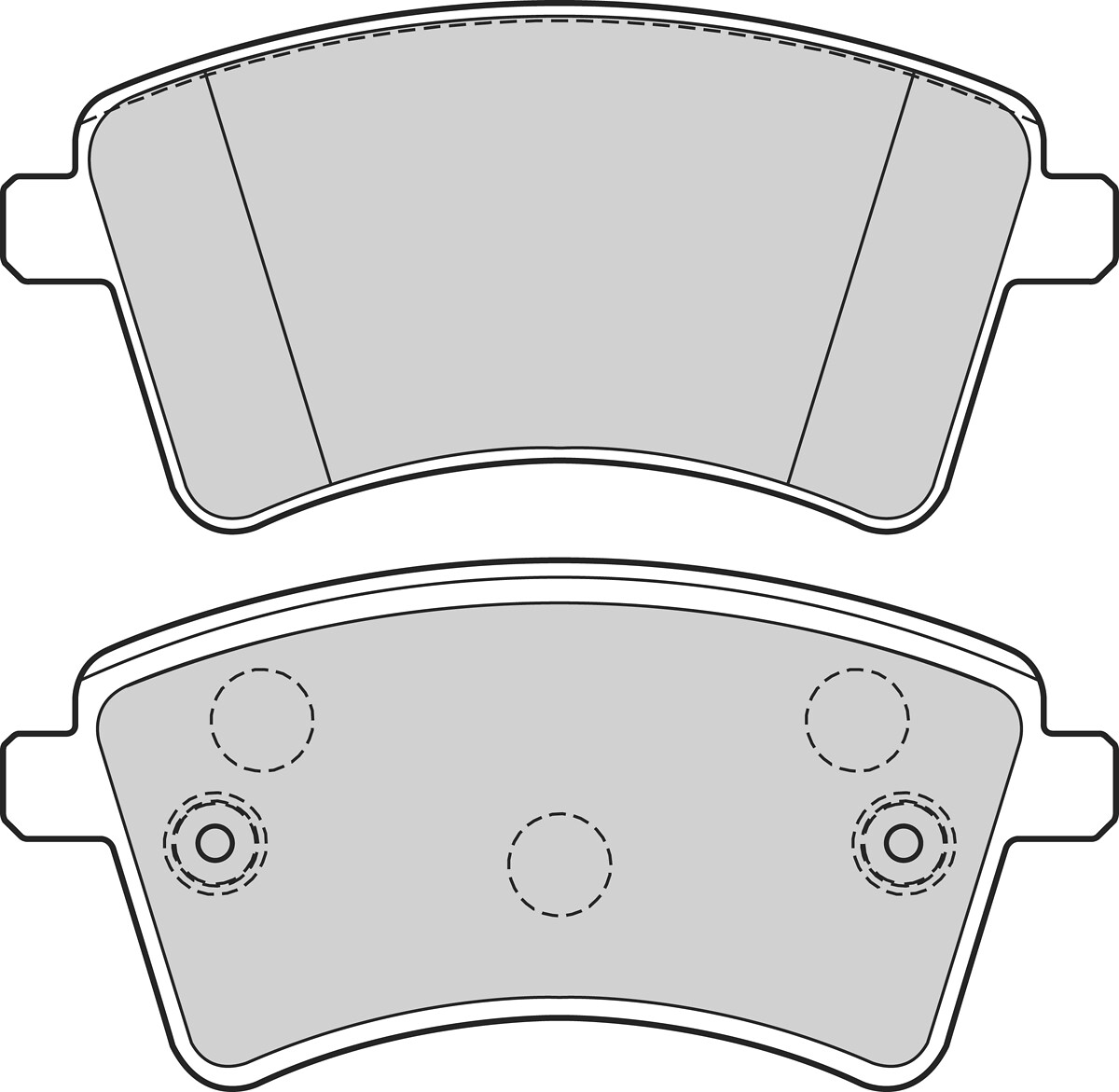 BRAKE PADS FIRST RENAULT KANGOO FR